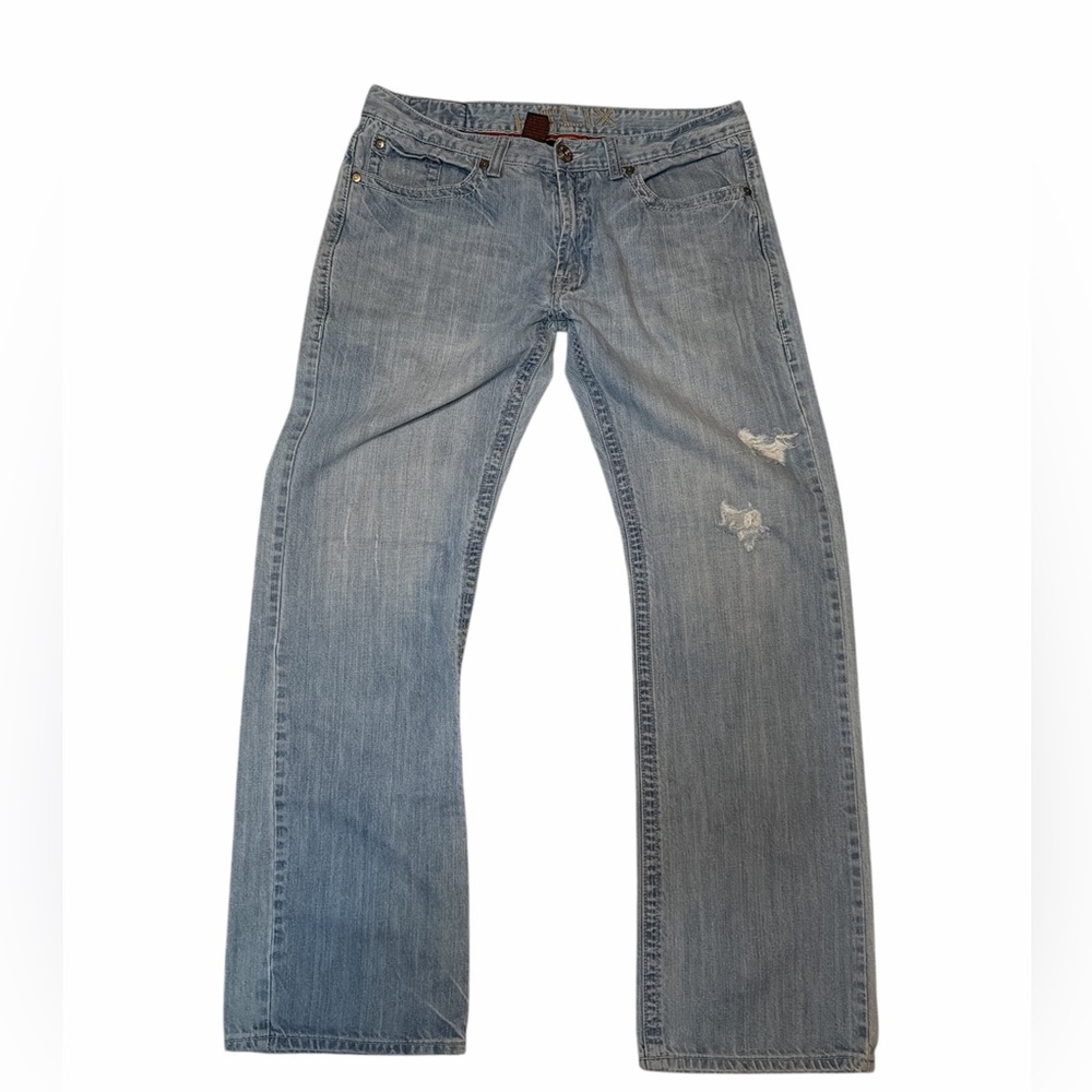 Helix Classic Blue Denim Boot Cut Jeans